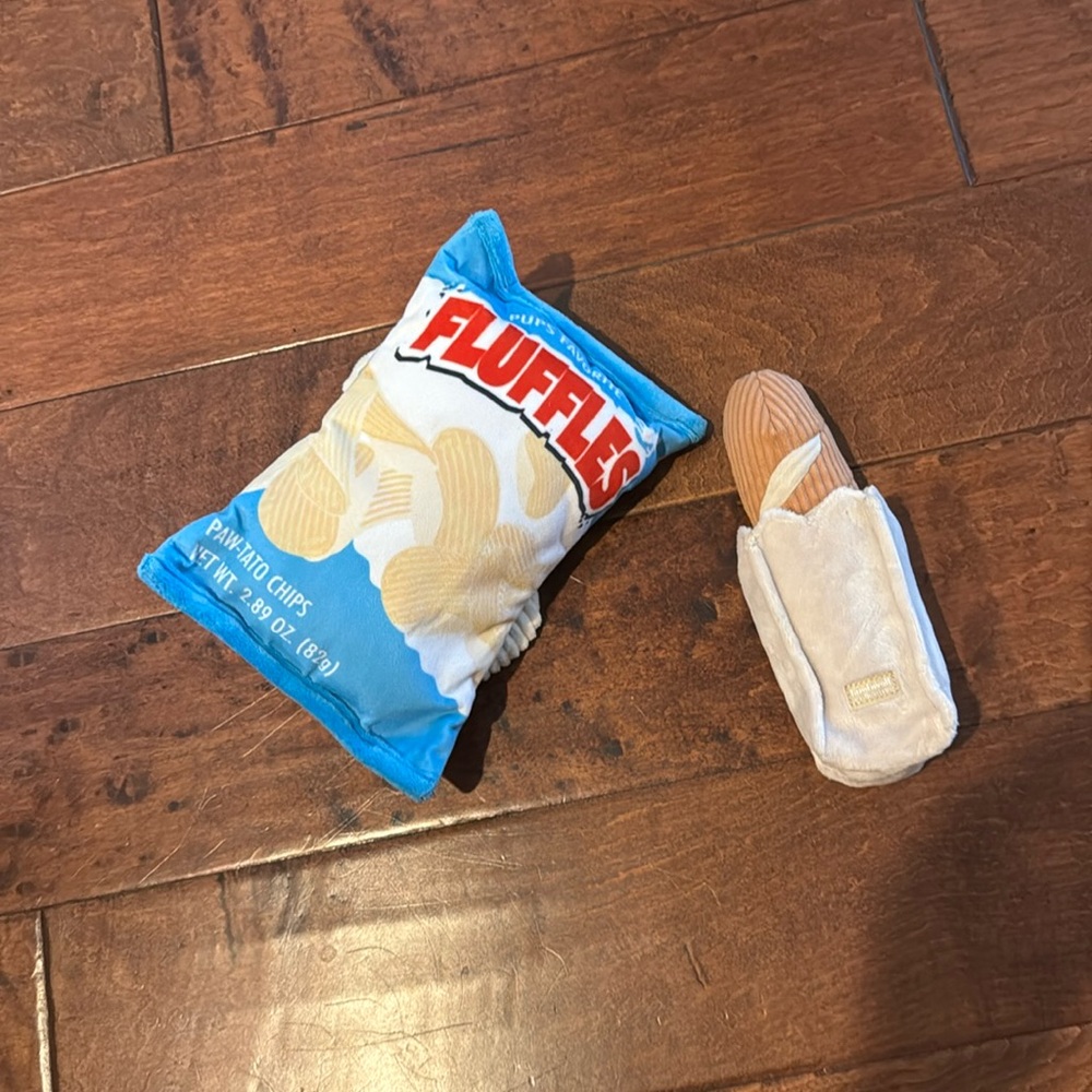 Snack Dog Toys - set of two
